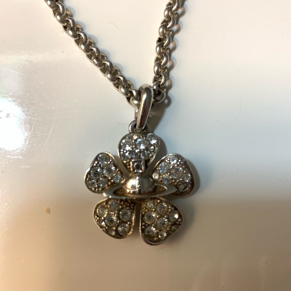 Vivienne Westwood Flower Orb Necklace